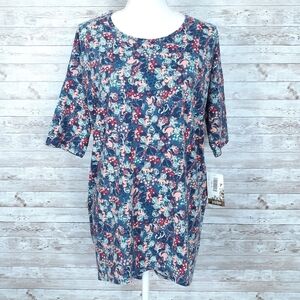 Disney LuLaRoe Irma Tunic M Minnie Mouse 774